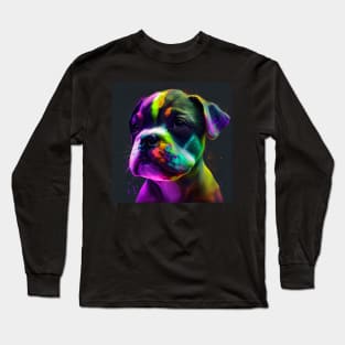 Puppy Artwork Long Sleeve T-Shirt